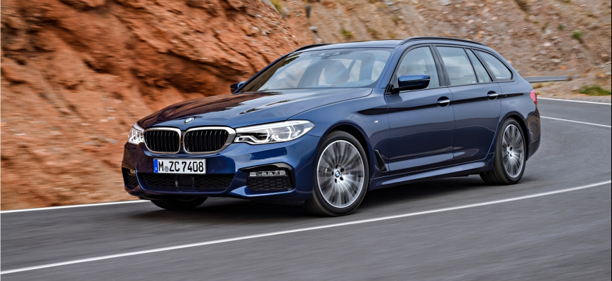 BMW predstavilo nové kombi radu 5