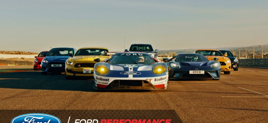 Všetky Ford Performance Cars proti sebe