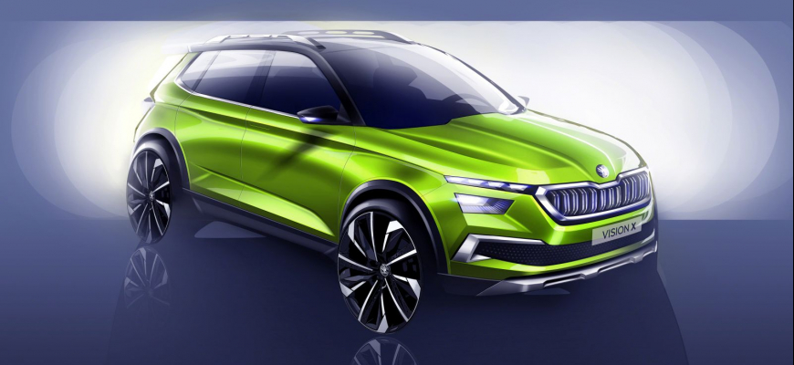 Škoda Vision X cieli na mesto a aktívny životný štýl