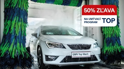 NAJ PROGRAM OMV TOPWASH ZA POLOVICU?