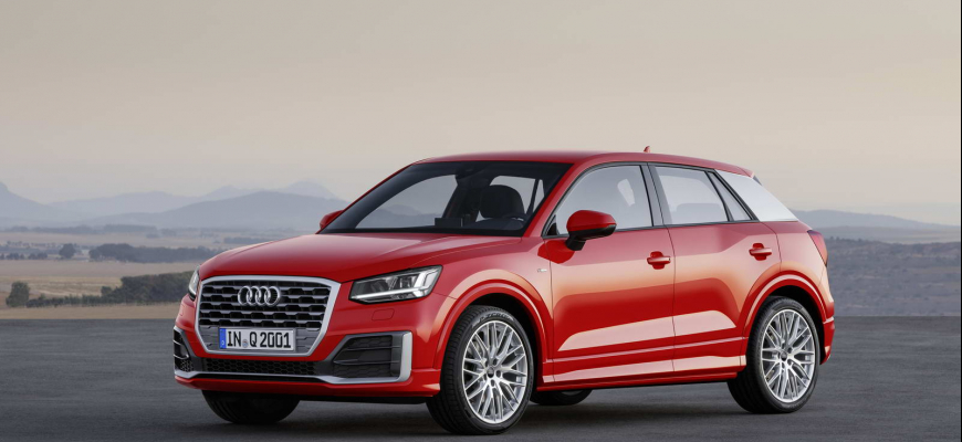 Audi Q2 v Ženeve 2016 na divákoch skúša nový dizajn