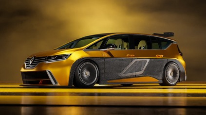 Francúzi zasa blbnú, ukázali super MPV Renault Espace F1 2021