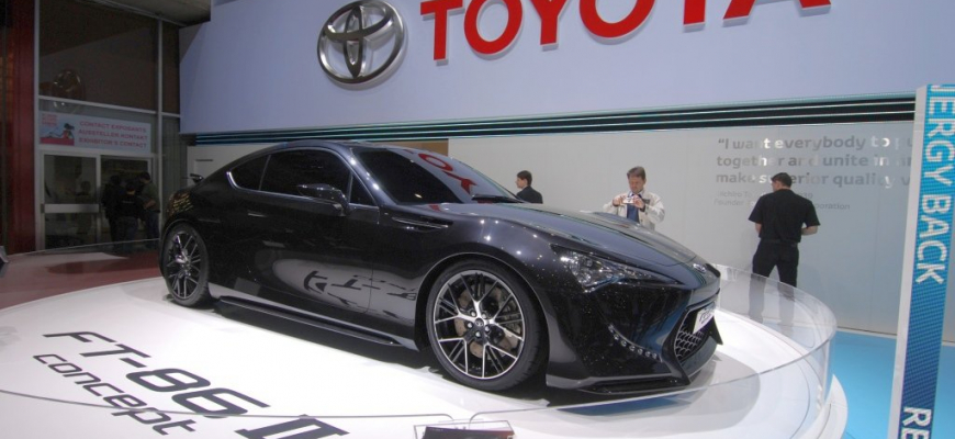 Autosalón Ženeva 2011: Toyota FT-86 II concept naživo