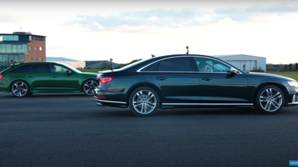 DRAG RACE AUDI S8 PROTI RS6