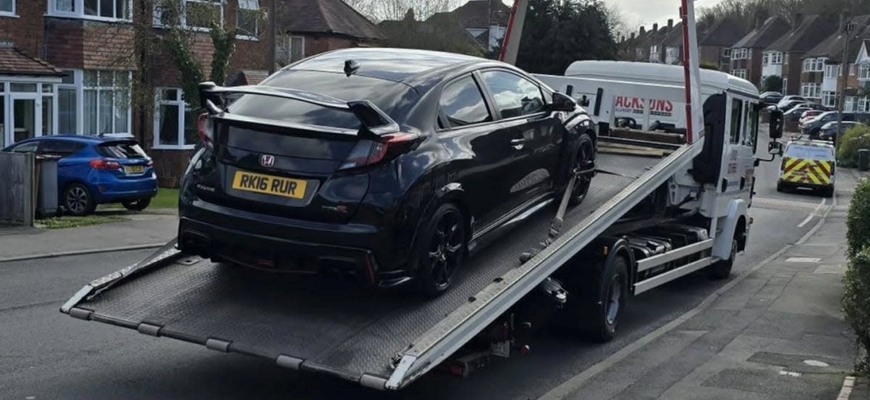 Brit kúpil vlastné ukradnuté auto! Neuveriteľný príbeh Hondy Civic Type-R
