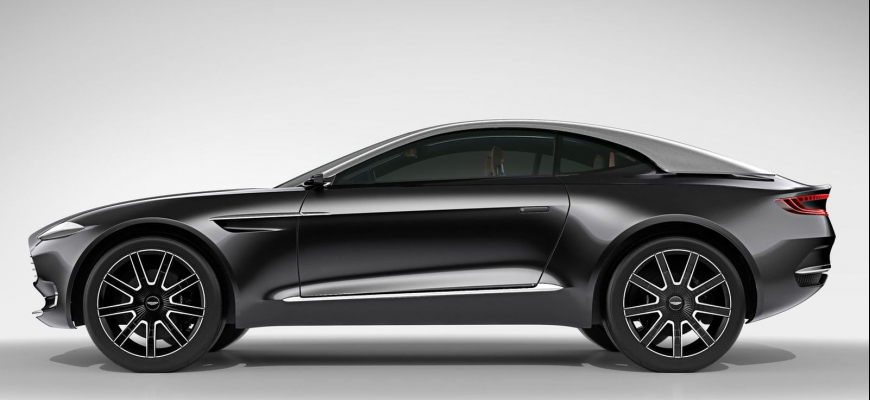 Aston Martin DBX pôjde do výroby. Na trh príde do 5 rokov.
