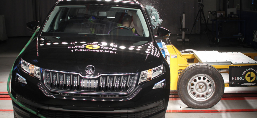 Škoda Kodiaq získala 5 hviezd v Euro NCAP