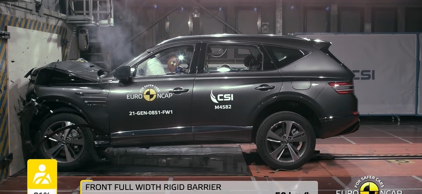 Aj Genesis GV80 Euro NCAP prešiel bez výrazného zaváhania