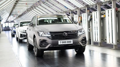 VW SLOVAKIA VYROBIL 7 MILIÓNOV ÁUT. JUBILANT JE VW TOUAREG