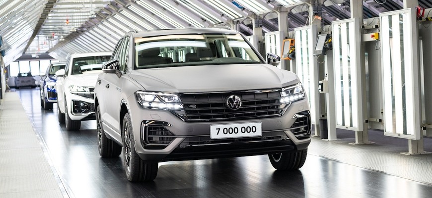 VW Slovakia vyrobil 7 miliónov áut. Jubilant je VW Touareg