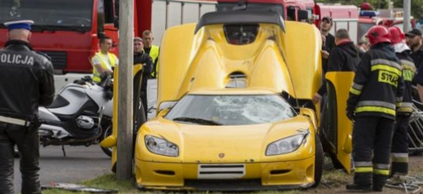 Nehoda Koenigseggu na exhibícii Gran Turismo v Poznani si vyžiadala 17 zranených