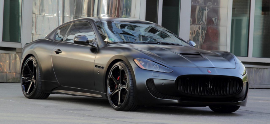 Maserati GranTurismo S Superior Black Edition