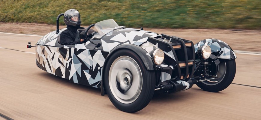 Morgan 3 Wheeler končí, na jeho miesto nastúpi trojkolka s atmosférickým trojvalcom Ford