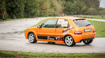 ČS Autoslalom v Dunajskej Strede bol poriadne šmykľavý