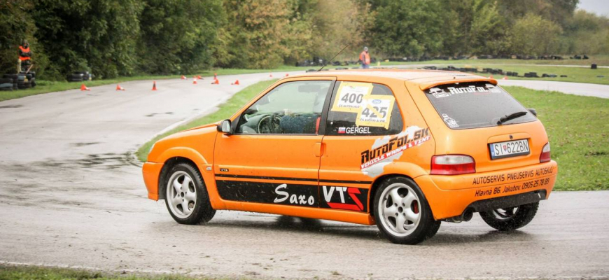 ČS Autoslalom v Dunajskej Strede bol poriadne šmykľavý