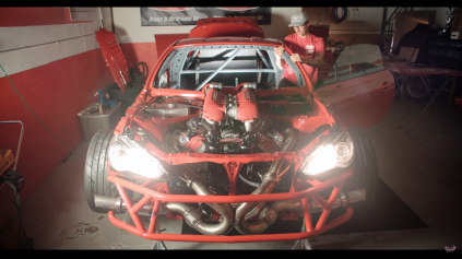 Ferrari V8 už reve v driftérskej GT86