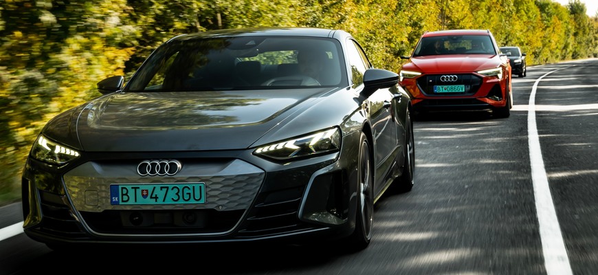 Výlet s Audi po západoslovenských cestách: elektromobilita, jeseň a rezeň