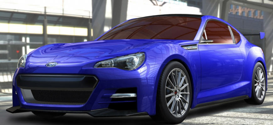 Už sa pomaličky odhaluje: Subaru BRZ Concept – STI
