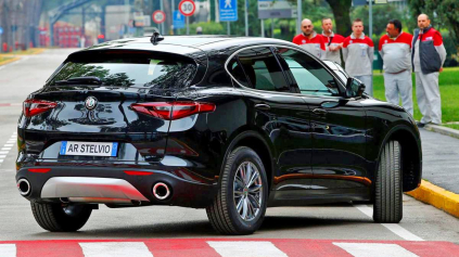 POZRITE AKO VYZERÁ SUV ALFA ROMEO STELVIO V BEŽNÝCH VERZIÁCH