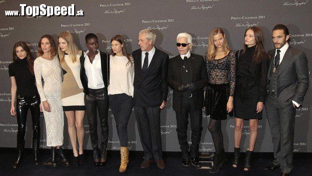 Karl Lagerfeld a jeho družina :)