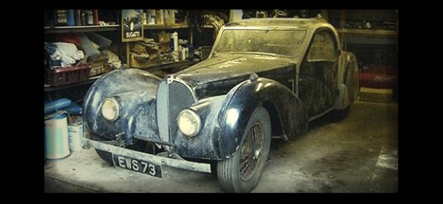 Bugatti za 100 miliónov sa našlo v garáži v Newcastle-i