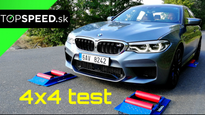 BMW M5 4X4 TEST INTELIGENCIE POHONU