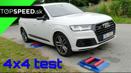 Audi SQ7 4x4 test inteligencie pohonu