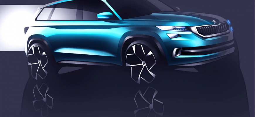 Koncept Vision S v Ženeve ukáže, aké bude SUV Škoda Kodiaq