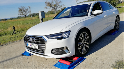 Audi A6 quattro 4x4 test