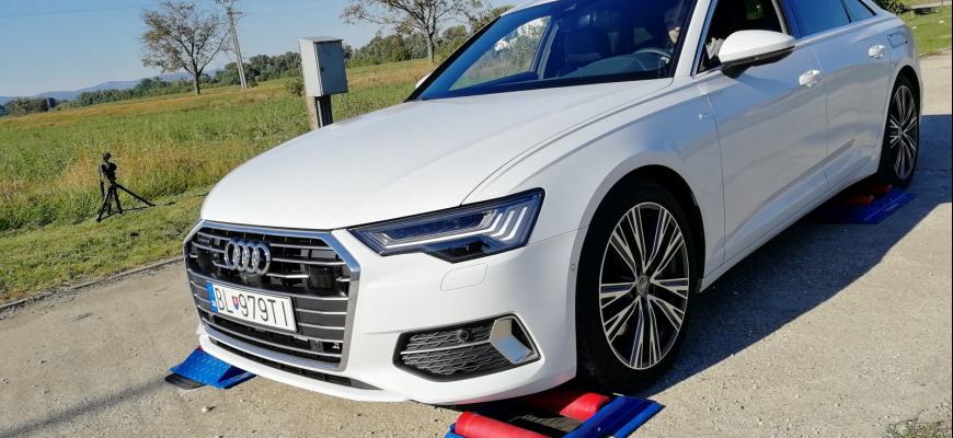 Audi A6 quattro 4x4 test