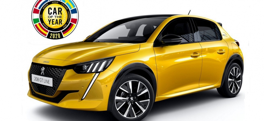 Auto roka 2020 je Peugeot 208