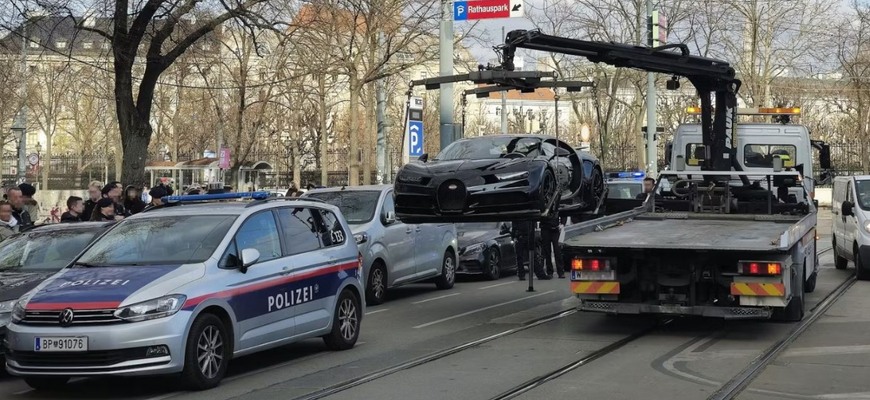 Bugatti Chiron zabavený vo Viedni: Keď hyperauto narazí na rakúsku realitu