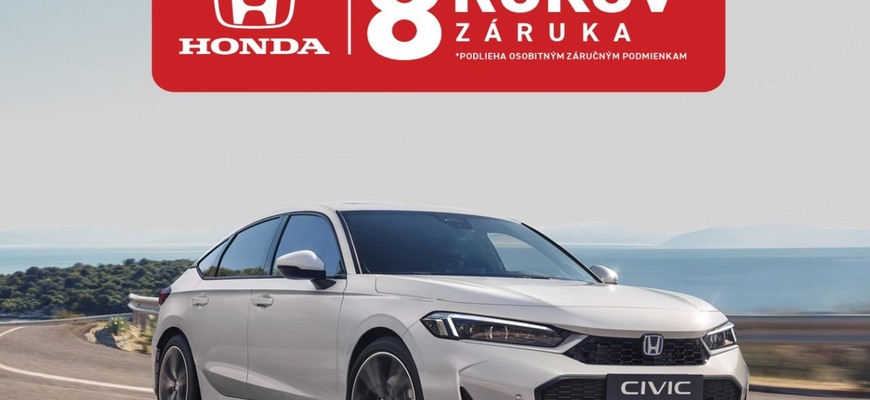 Tento rok začína platiť najdlhšia záruka Honda