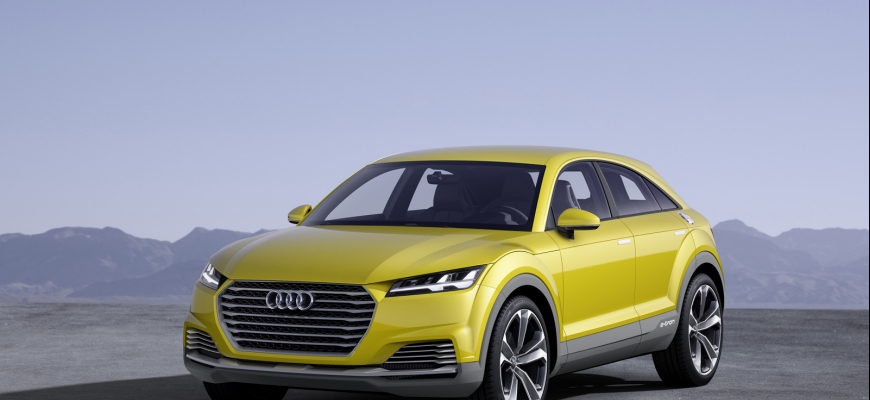 Audi TT Offroad Concept kombinuje vlastnosti kupé a SUV