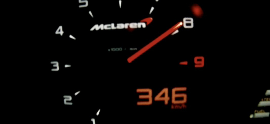 Pozrite sa ako McLaren MP4-12C dosiahne 346 km/h