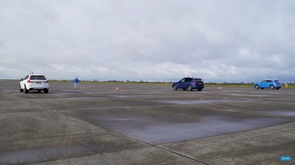 DRAG RACE BMW X3 M40I PROTI AUDI Q5 55 TFSI E A VOLVO XC60 POLESTAR