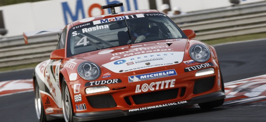 Štefan Rosina na Hungaroringu havaroval