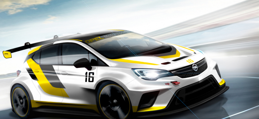 Opel Astra bude štartovať v seriáli TCR