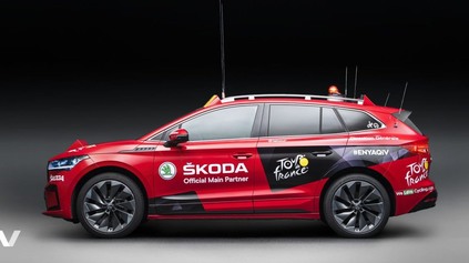 Škoda Enyaq iV s upraveným podvozkom ide na Tour de France. Musí tam zvládnuť etapu dlhú 183 km