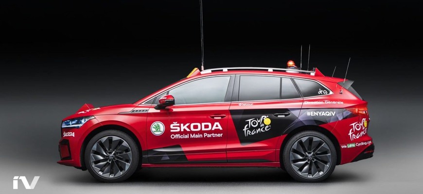 Škoda Enyaq iV s upraveným podvozkom ide na Tour de France. Musí tam zvládnuť etapu dlhú 183 km