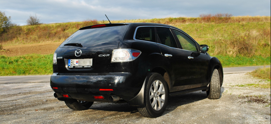 Test jazdenky Mazda CX-7