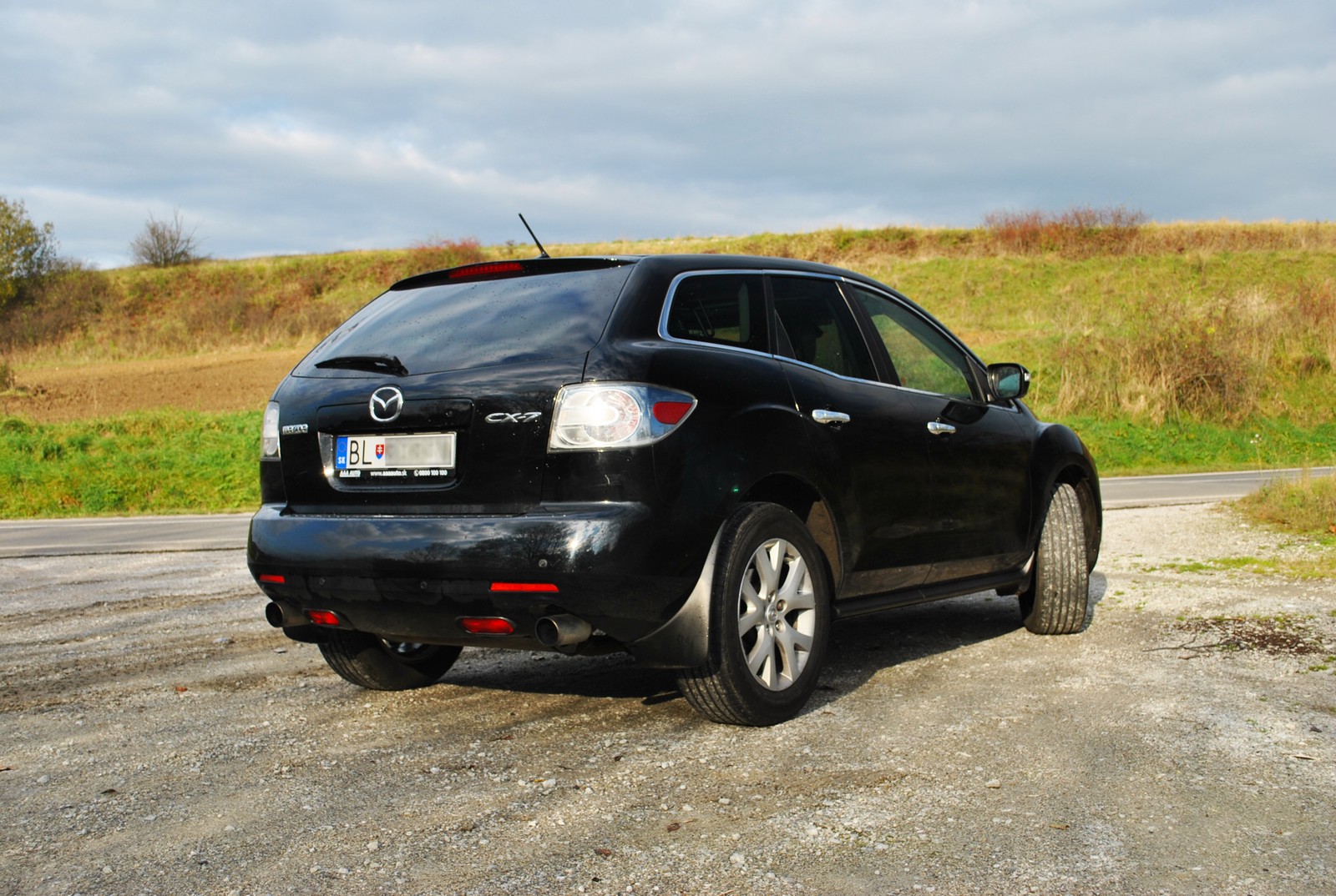 Test jazdenky Mazda CX7 TopSpeed.sk