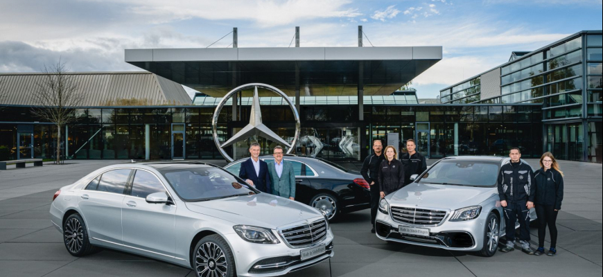 Aktuálny Mercedes-Benz triedy S W222 prekonal pol milióna kusov