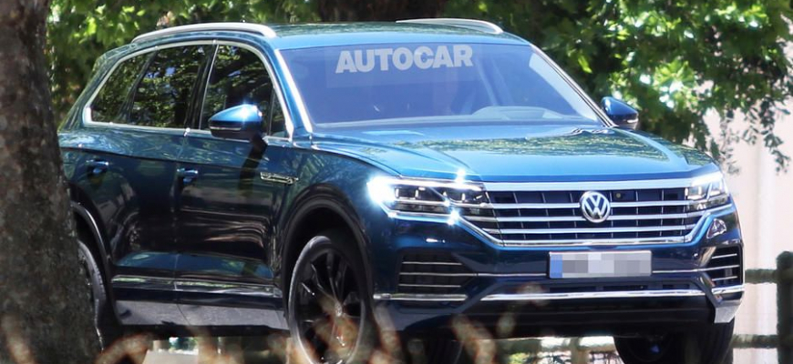 Takto vyzerá nový Volkswagen Touareg 2018