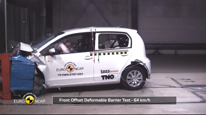 AJ ELEKTRICKÉ VW UP! EURO NCAP PREŠLO, AVŠAK NIE NA 5 HVIEZD