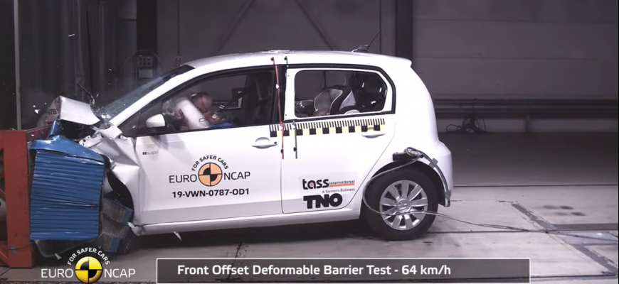 Aj elektrické VW up! Euro NCAP prešlo, avšak nie na 5 hviezd