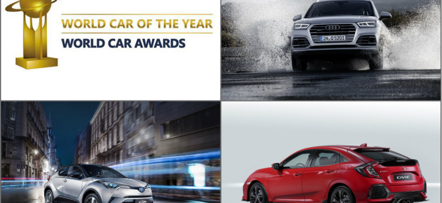 Poznáme finalistov ankety auto roka 2017