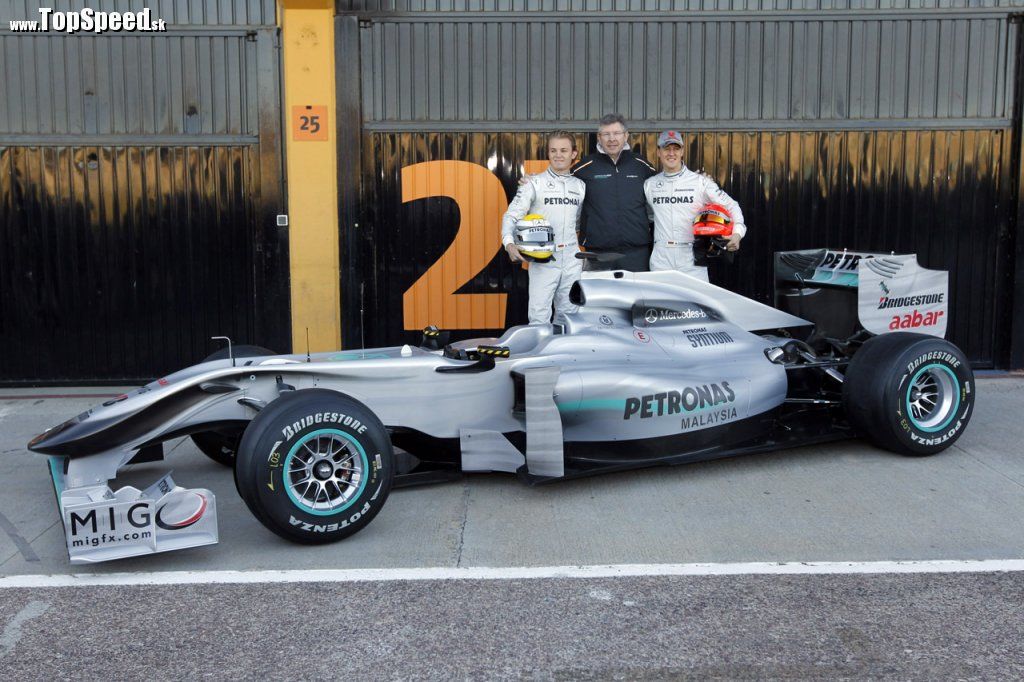 2010 Mercedes GP W01