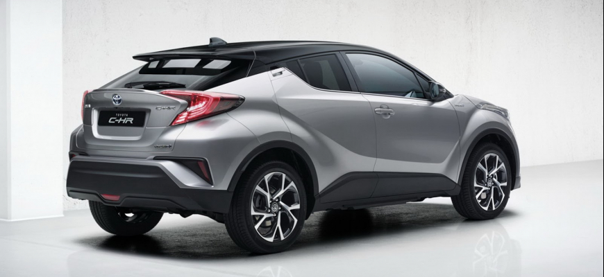 Crossover Toyota C-HR s technikou Priusu sa ukázala v Ženeve