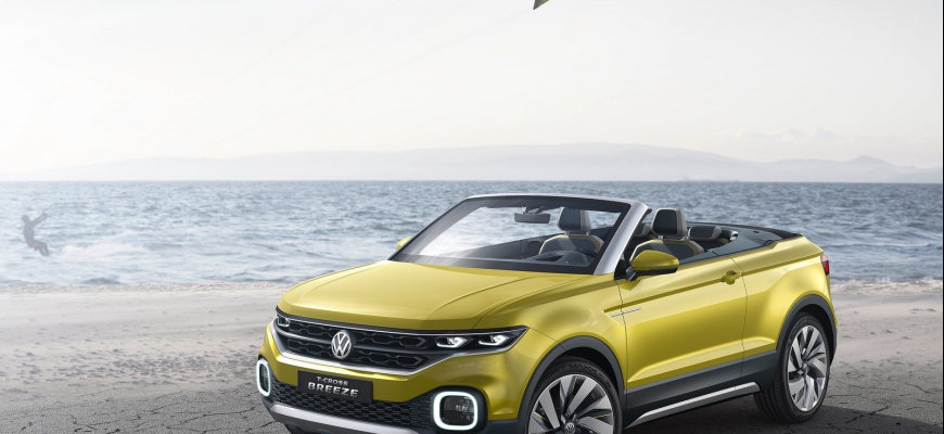 Ženeva 2016: VW T-Cross Breeze je malý crossover bez strechy